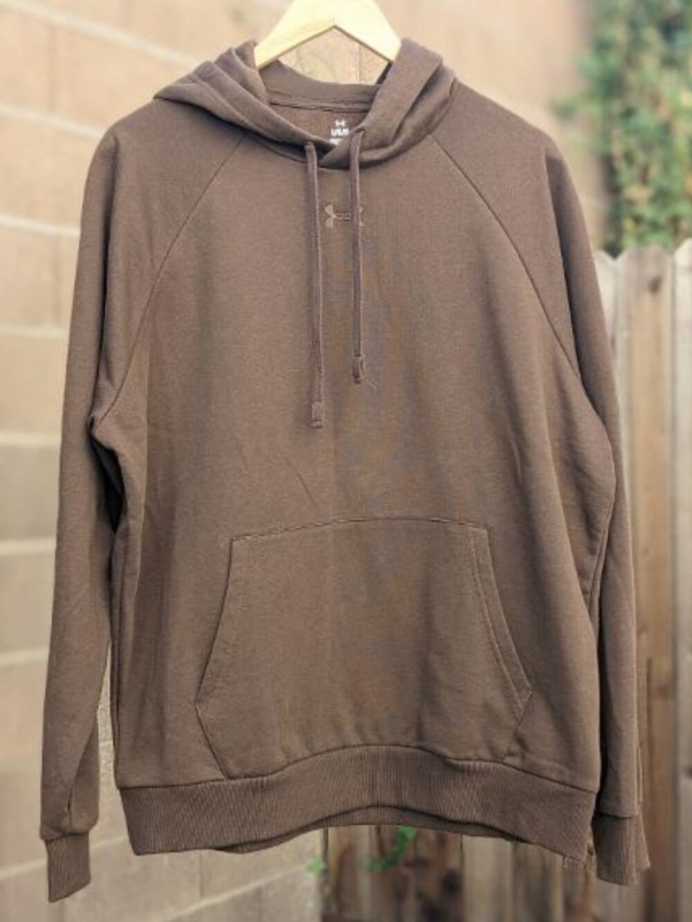 Under Armour Rival Fleece Hoodie: Men's -- Large / Brown (NWT)
